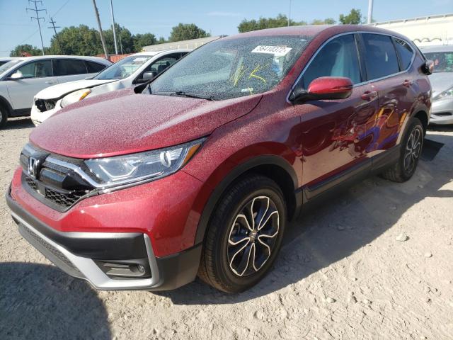 Photo 2 from auction – 2022 HONDA CR-V EX with VIN 7FARW2H53NE029202