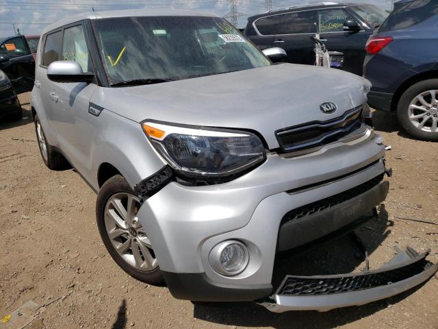 KIA SOUL + 2017 with VIN KNDJP3A53H7456105 - Photo from auction