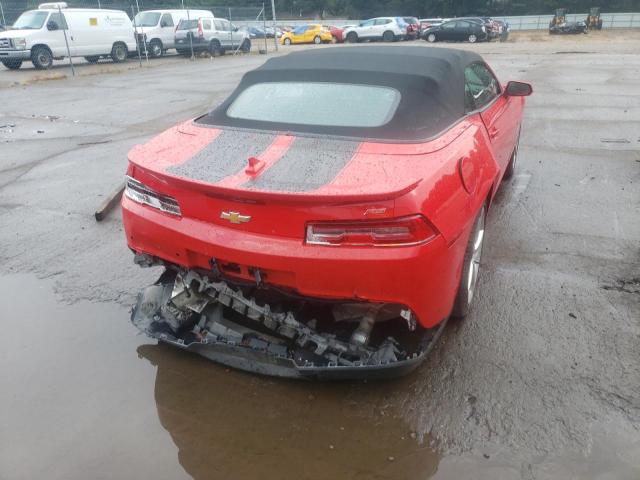 Photo 9 from auction – 2015 CHEVROLET CAMARO LT with VIN 2G1FF3D34F9203642