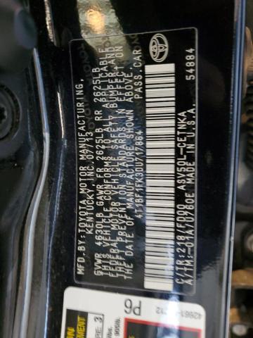 Photo 10 from auction – 2013 TOYOTA CAMRY L with VIN 4T1BF1FK3DU717864