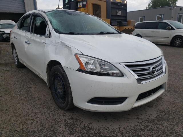 NISSAN SENTRA S 2014 with VIN 3N1AB7AP2EL664154 - Photo from auction