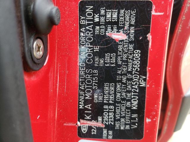 Photo 10 from auction – 2013 KIA SOUL with VIN KNDJT2A5XD7568089