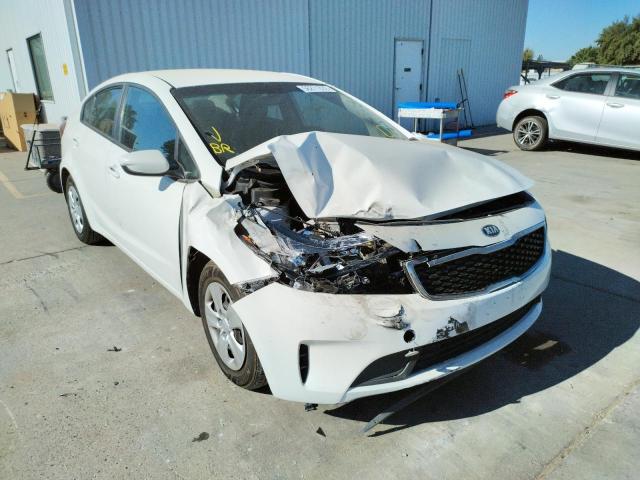 KIA FORTE LX 2017 with VIN 3KPFK4A74HE140949 - Photo from auction