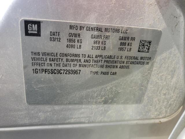 Photo 10 from auction – 2012 CHEVROLET CRUZE LT with VIN 1G1PF5SC9C7293967