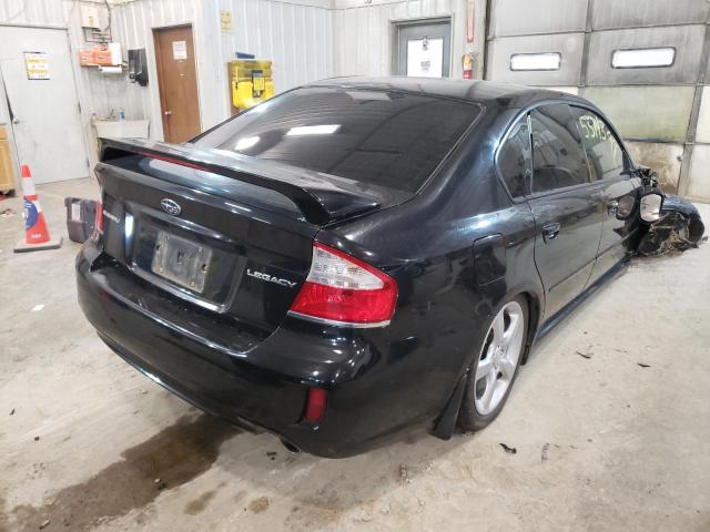 Photo 4 from auction – 2008 SUBARU LEGACY 2.5 with VIN 4S3BL616587205483