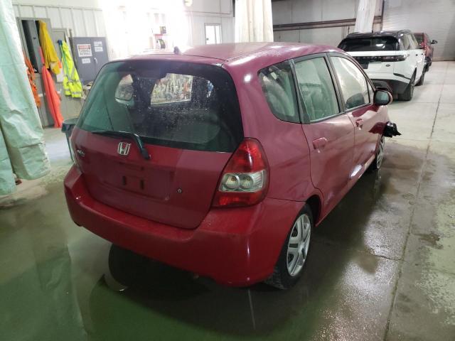 Photo 4 from auction – 2008 HONDA FIT with VIN JHMGD374X8S066566