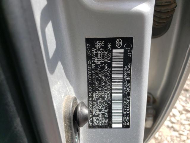 Photo 10 from auction – 2013 TOYOTA PRIUS with VIN JTDKN3DU1D5691542