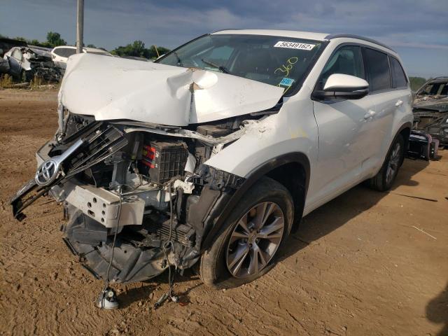 Photo 2 from auction – 2015 TOYOTA HIGHLANDER with VIN 5TDJKRFH2FS111476