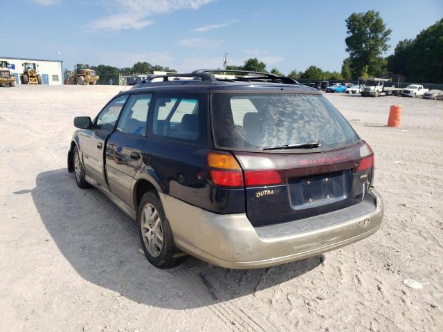 Photo 3 from auction – 2000 SUBARU LEGACY OUT with VIN 4S3BH6751Y7643885