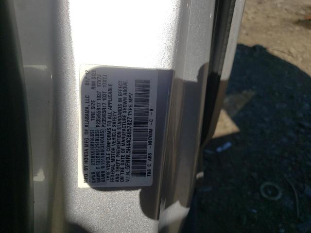 Photo 10 from auction – 2012 HONDA ODYSSEY EX with VIN 5FNRL5H44CB057827