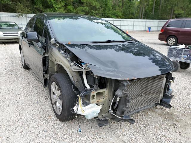 HONDA CIVIC LX 2012 with VIN 2HGFB2F55CH558429 - Photo from auction