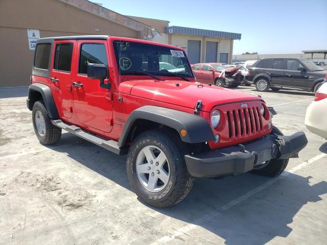 Photo 1 from auction – 2016 JEEP WRANGLER U with VIN 1C4HJWDG2GL262508