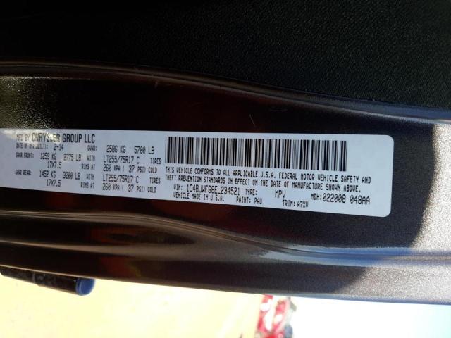 Photo 10 from auction – 2014 JEEP WRANGLER U with VIN 1C4BJWFG8EL234521