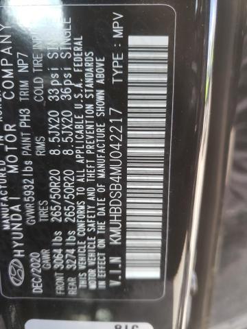 Photo 10 from auction – 2021 GENESIS GV80 BASE with VIN KMUHBDSB4MU042217