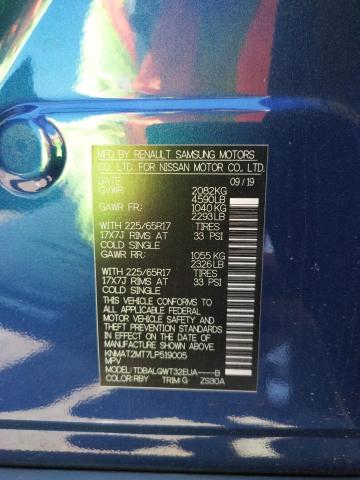 Photo 10 from auction – 2020 NISSAN ROGUE S with VIN KNMAT2MT7LP519005