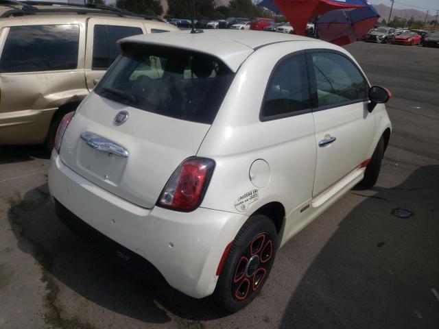 Photo 4 from auction – 2014 FIAT 500 ELECTR with VIN 3C3CFFGE1ET172892