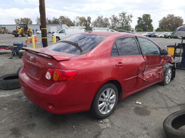 Photo 4 from auction – 2009 TOYOTA COROLLA BA with VIN 1NXBU40E69Z001025
