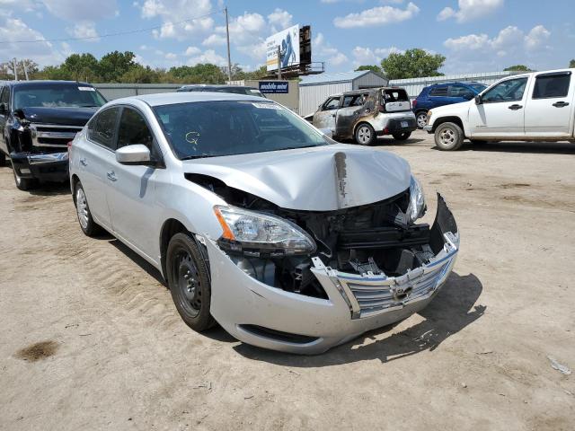 NISSAN SENTRA S 2015 with VIN 3N1AB7AP6FL667107 - Photo from auction