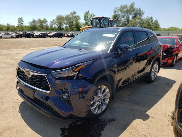 Photo 2 from auction – 2020 TOYOTA HIGHLANDER with VIN 5TDDZRBHXLS000779