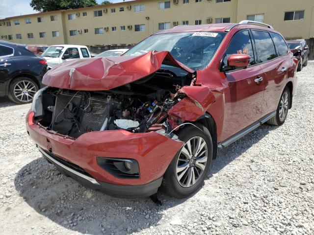Photo 2 from auction – 2017 NISSAN PATHFINDER with VIN 5N1DR2MNXHC617730