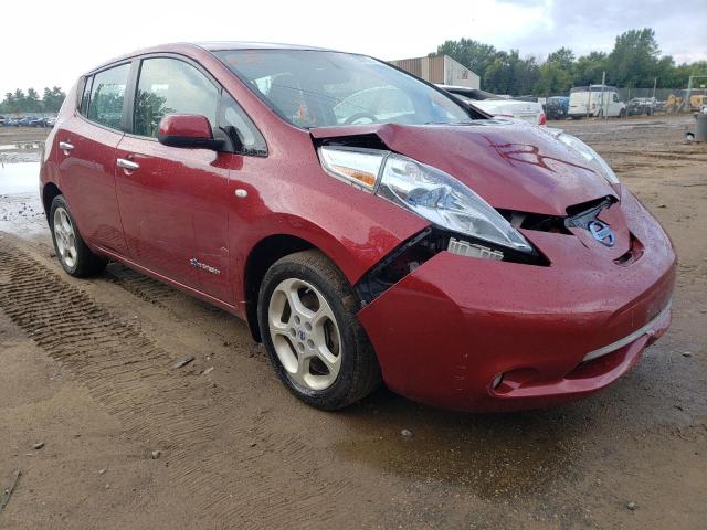 NISSAN LEAF SV 2012 with VIN JN1AZ0CP1CT024073 - Photo from auction