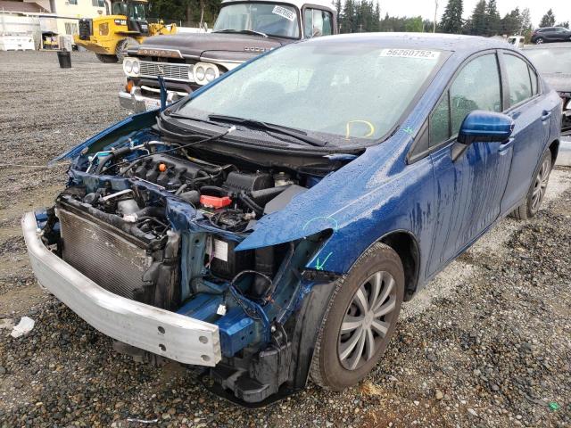 Photo 2 from auction – 2015 HONDA CIVIC LX with VIN 19XFB2F50FE276035
