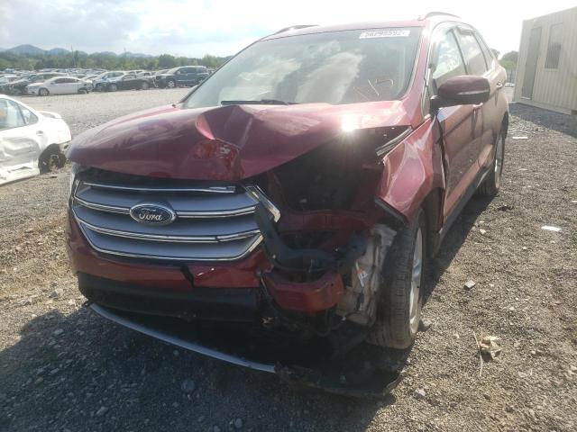 Photo 9 from auction – 2017 FORD EDGE SEL with VIN 2FMPK3J82HBB02159