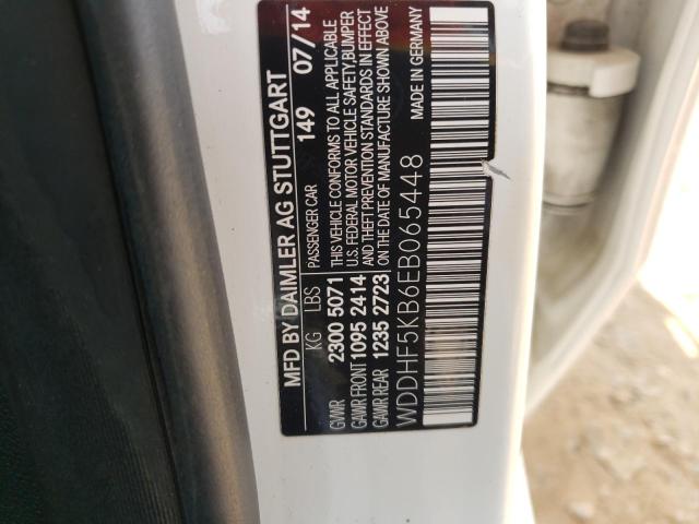 Photo 10 from auction – 2014 MERCEDES-BENZ E 350 with VIN WDDHF5KB6EB065448