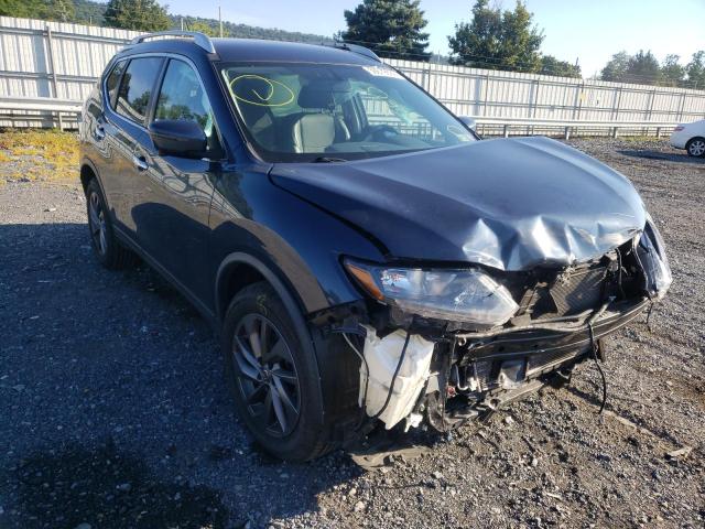 NISSAN ROGUE S 2016 with VIN KNMAT2MV2GP733178 - Photo from auction