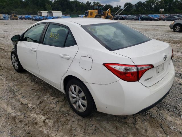 Photo 3 from auction – 2016 TOYOTA COROLLA LE with VIN 2T1BURHE7GC700907