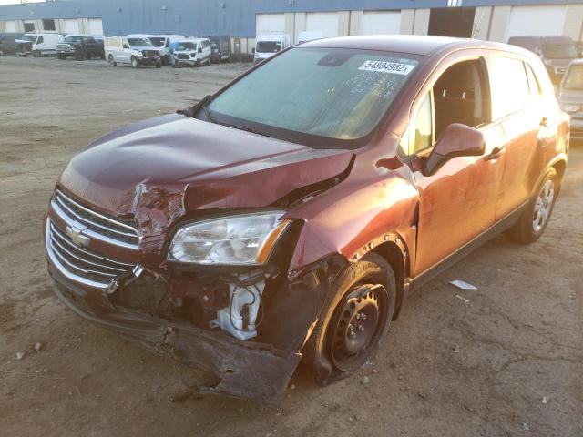 Foto 2 de la subasta – 2016 CHEVROLET TRAX LS con VIN 3GNCJKSB3GL138267