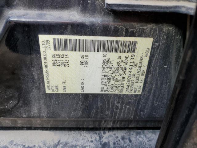 Photo 10 from auction – 2010 NISSAN ALTIMA BAS with VIN 1N4AL2AP2AN441139