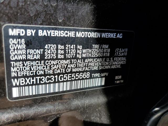Photo 10 from auction – 2016 BMW X1 XDRIVE2 with VIN WBXHT3C31G5E55668