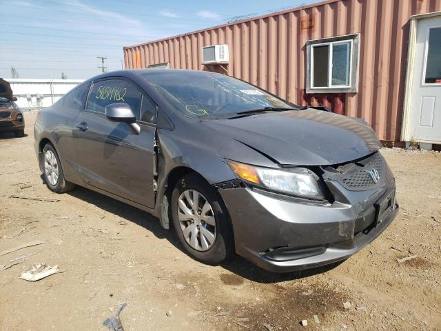 HONDA CIVIC LX 2012 with VIN 2HGFG3B52CH566484 - Photo from auction