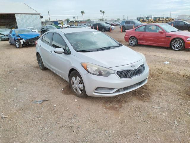 KIA FORTE LX 2015 with VIN KNAFK4A68F5425845 - Photo from auction