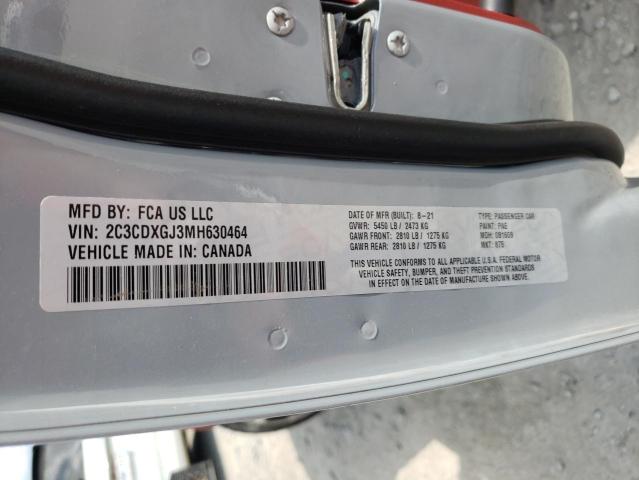 Photo 10 from auction – 2021 DODGE CHARGER SC with VIN 2C3CDXGJ3MH630464