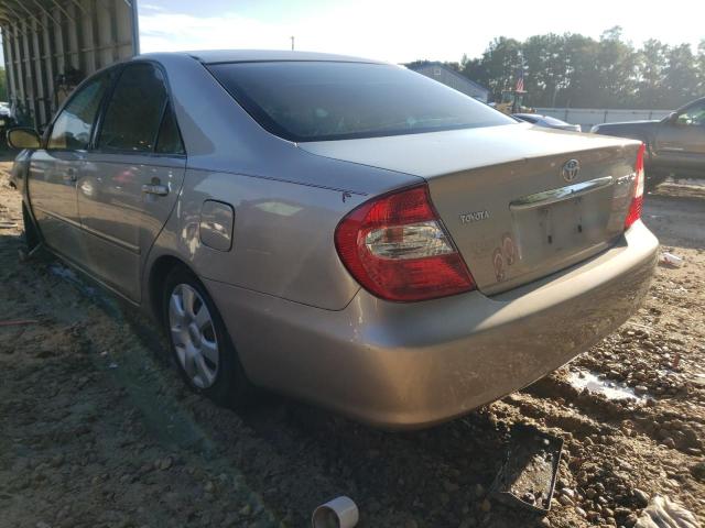 Photo 3 from auction – 2002 TOYOTA CAMRY LE with VIN 4T1BE32K12U540703