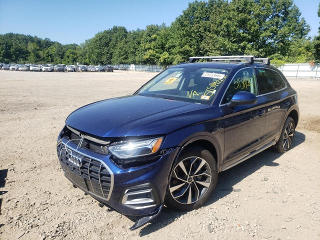 Photo 2 from auction – 2021 AUDI Q5 PREMIUM with VIN WA1BAAFY5M2020953