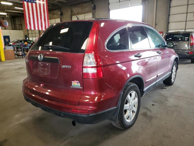 Photo 4 from auction – 2011 HONDA CR-V SE with VIN 5J6RE4H49BL018340