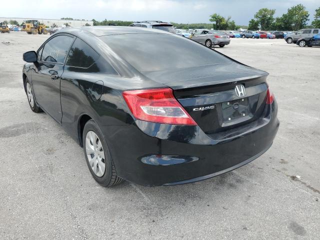 Photo 3 from auction – 2012 HONDA CIVIC LX with VIN 2HGFG3B53CH501191