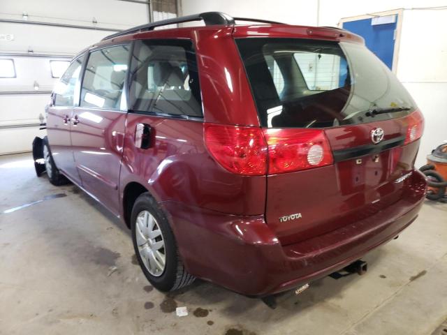 Photo 3 from auction – 2008 TOYOTA SIENNA CE with VIN 5TDZK23C58S107475