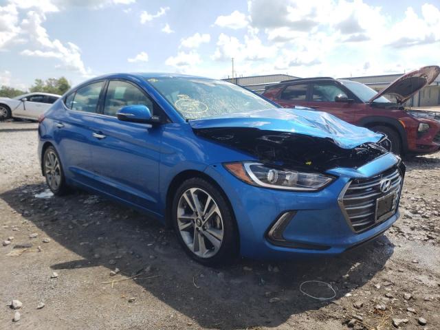 HYUNDAI ELANTRA SE 2017 with VIN KMHD84LF5HU303020 - Photo from auction