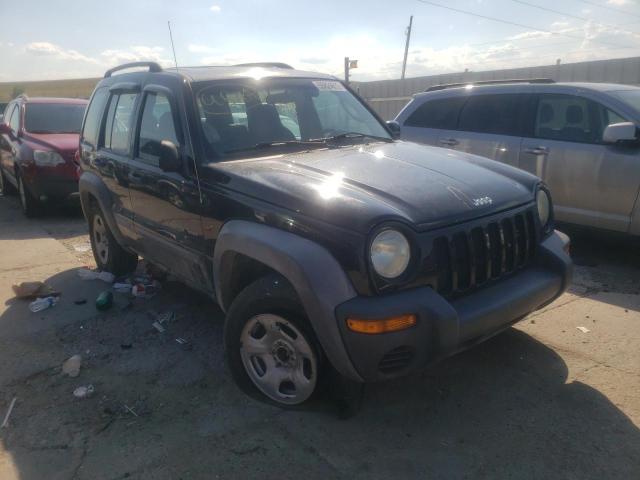 JEEP LIBERTY SP 2003 with VIN 1J4GL48K73W635604 - Photo from auction