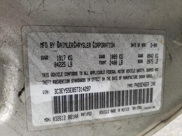 Photo 10 from auction – 2005 CHRYSLER PT CRUISER with VIN 3C3EY55E85T314297