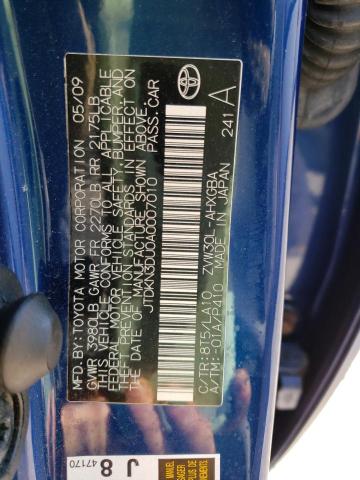 Photo 10 from auction – 2010 TOYOTA PRIUS with VIN JTDKN3DU0A0007010