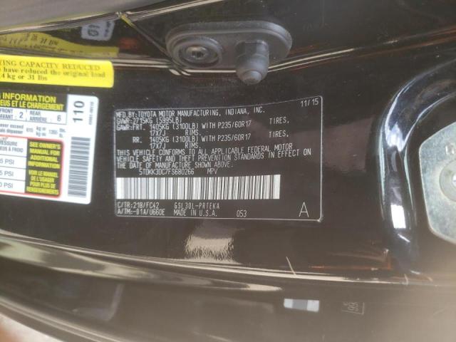 Photo 10 from auction – 2015 TOYOTA SIENNA LE with VIN 5TDKK3DC7FS680266