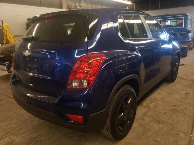 Photo 4 from auction – 2017 CHEVROLET TRAX LS with VIN 3GNCJKSBXHL135237
