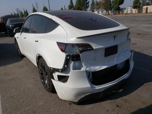 Photo 3 from auction – 2021 TESLA MODEL Y with VIN 5YJYGDEF7MF216082