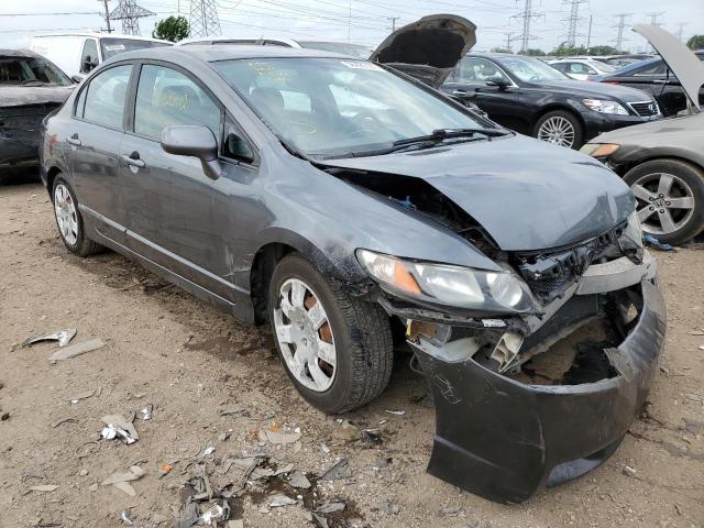 HONDA CIVIC LX 2011 with VIN 19XFA1F59BE033573 - Photo from auction