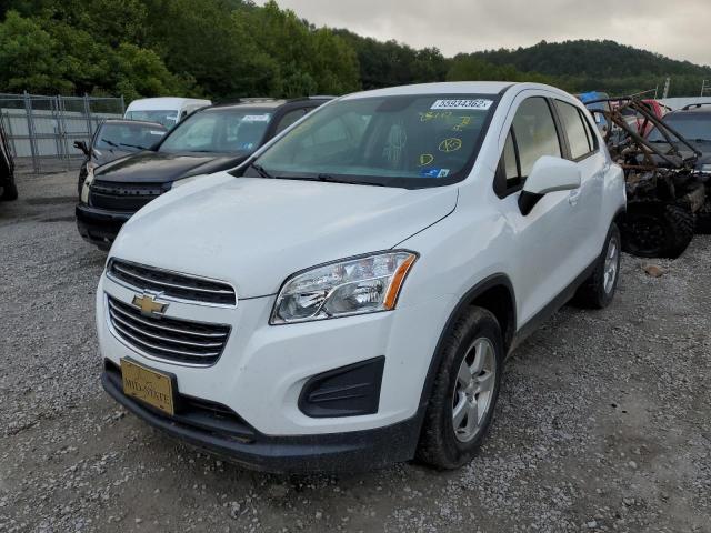 Photo 2 from auction – 2016 CHEVROLET TRAX LS with VIN 3GNCJNSB6GL232466